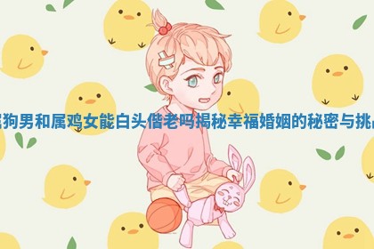 属狗男和属鸡女能白头偕老吗揭秘幸福婚姻的秘密与挑战