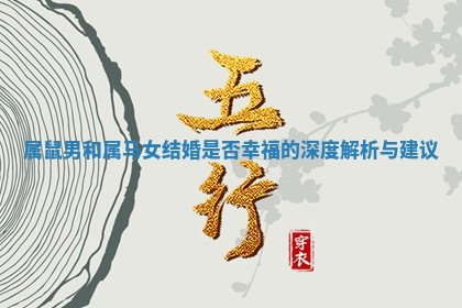 属鼠男和属马女结婚是否幸福的深度解析与建议