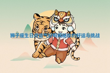 狮子座生日月运气好吗揭秘你的好运与挑战
